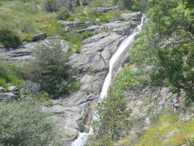 Chorrera de San Mamés-Valle del Lozoya; mochilas de monte duque de alburquerque cuellar laguna grand